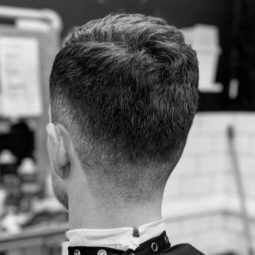 Clipper cut & moustache